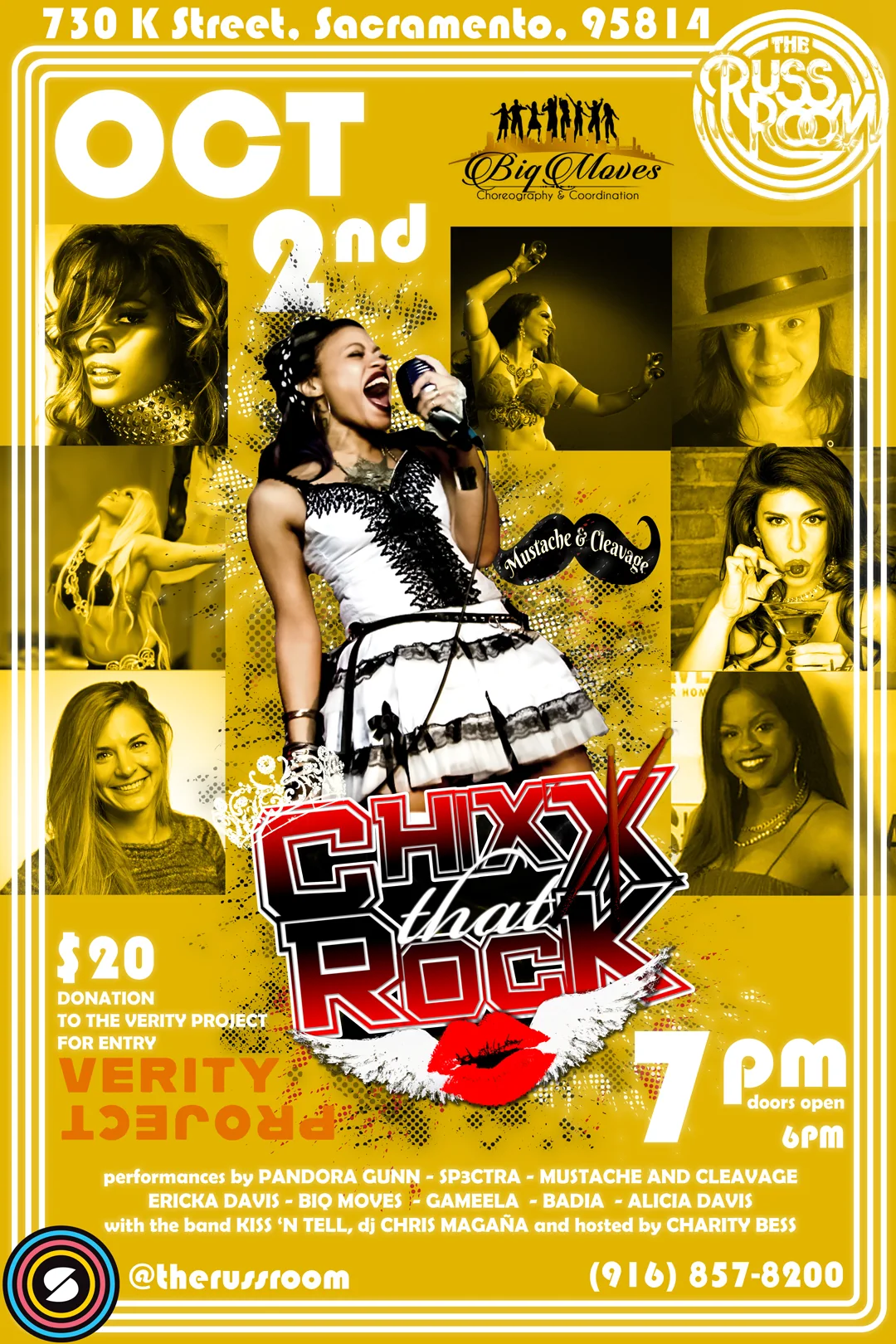 Poster for Chixx that Rock 2022